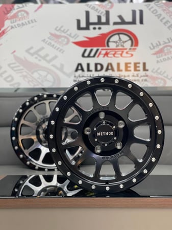 جنوط ميثود 5 مسمار مقاس 17 لاندكروزر + لكزس