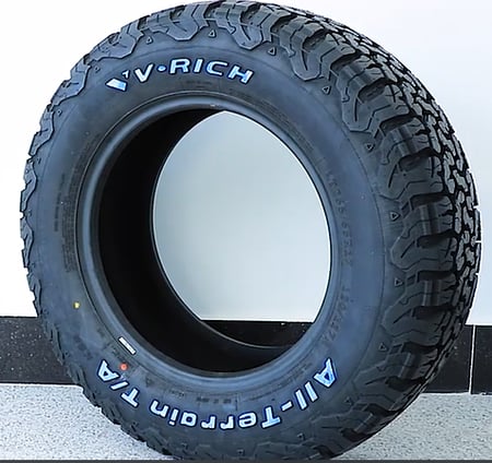 كفرات في رتش نص حجري مقاس 285/70R17