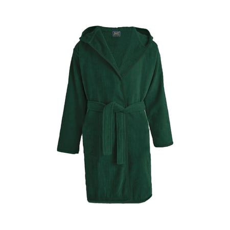 روب حمام ساندي أطفال هودي قطن 100% - أخضر