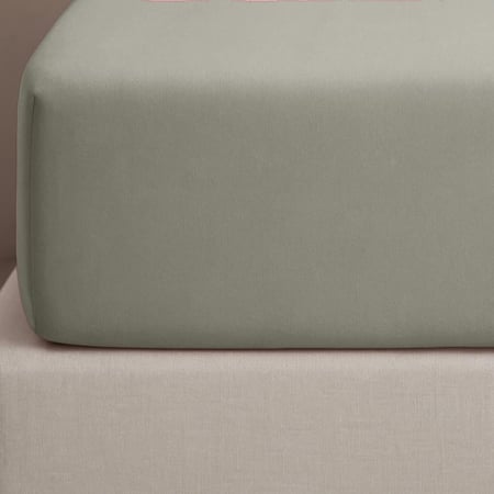 مفرش نفر ونص بحشوة متحركة روز جاكار - رصاصي