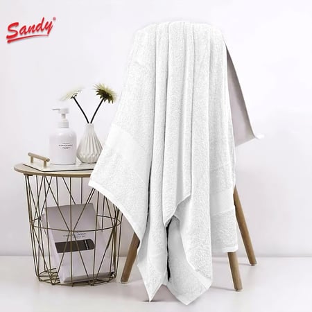 منشفة بيضاء ساندى مقاس وسط لا يفوتك العرض