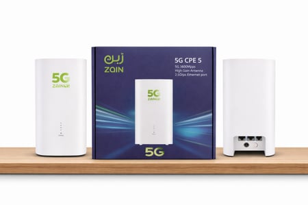 راوتر هواوي H155-383 فايف جي CPE 5 واي فاي 6 - يدعم جميع الشرايح - يغطي مساحة واسعة