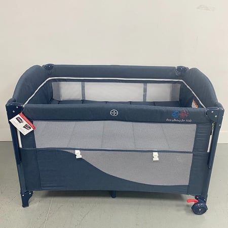 سرير ومحبس أطفال  دورين  قابل للطي