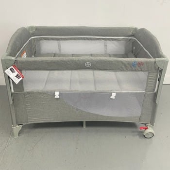 سرير ومحبس أطفال  دورين  قابل للطي