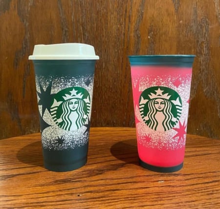 مق ستاربكس اخضر بنجوم