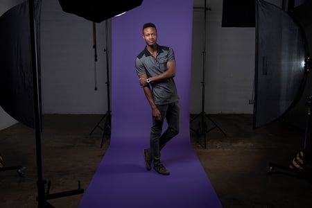 خلفية تصوير رول ورق موف غامق صغير #68 - اكسسوارات تصوير