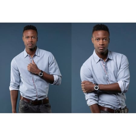 خلفية تصوير رول ورق كحلي صغير #01 - اكسسوارات تصوير