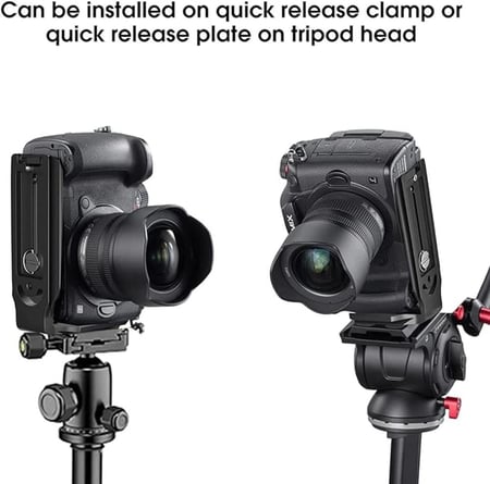 قاعدة لتثبيت الكاميرا افقي وعمودي