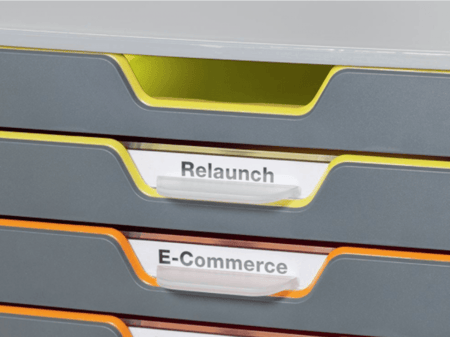 10ادراج تخزين ملونة متينة