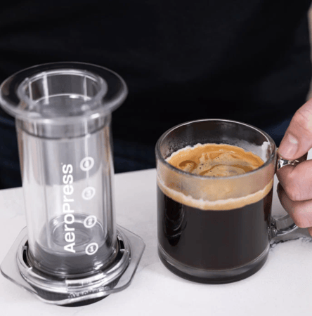 صانعة القهوة ايروبرس الاصلية - الشفافة | AeroPress Original