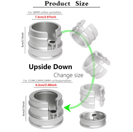 ستاند بورتافلتر مقاس -51-54-58