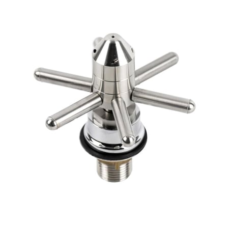 رينزر دوار بدون حوض مغسلة لشطف وتنظيف الاكواب وأدوات التحضير