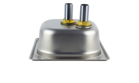 رينزر ستانليس ستيل مقاس 16*17.5سم | Glass SS Rainser