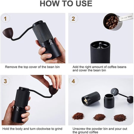 طاحونة  القهوة HA اليدوية- ذهبي