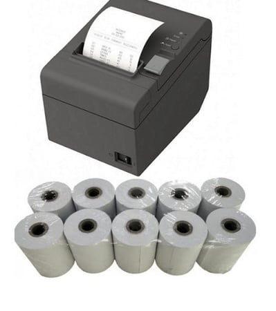 ورق حراري للفواتير (50 حبة ) - مقاس 7cm * 8cm