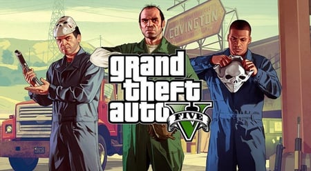 لعبة قراند الحياة الواقعية  Grand Theft Auto V (GTA V) – PS4 | عالم مفتوح بلا حدود