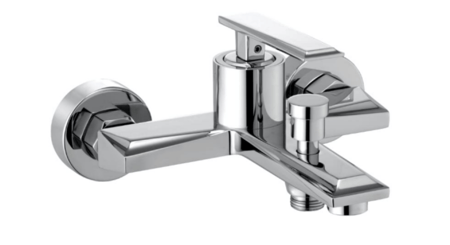 خلاط دش اتوماتيك مع سماعة كروم NE-16116 1S