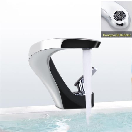 خلاط مغسلة كروم مودرن