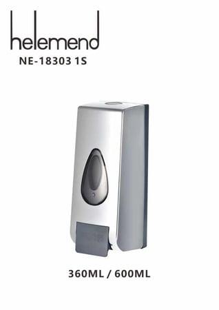خزان صابون سائل كروم Helemend