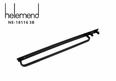 علاقة مناشف أسود Helemend