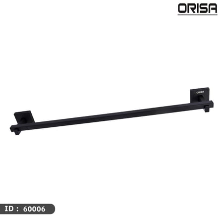 علاقة مناشف مفرد أسود Orisa