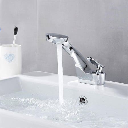 خلاط مغسلة كروم مودرن