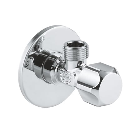 محبس زاوية 12 كروم مفبض برم جروهي  GROHE
