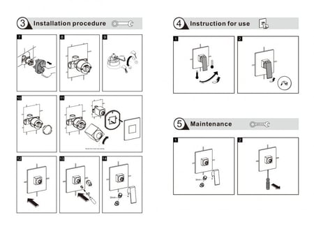وجه خلاط دفن خطين دائري برونزو شبيه كوزمو