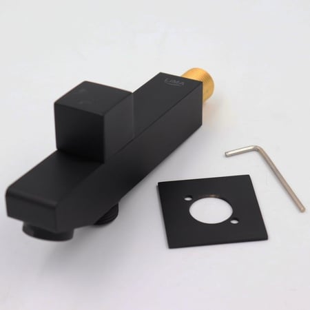 مصب مربع أسود مع محول ليما LIMA