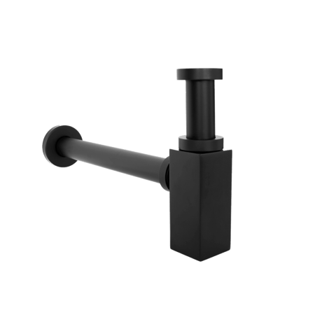 هراب مغسلة سيفون أسود اسباني مربع