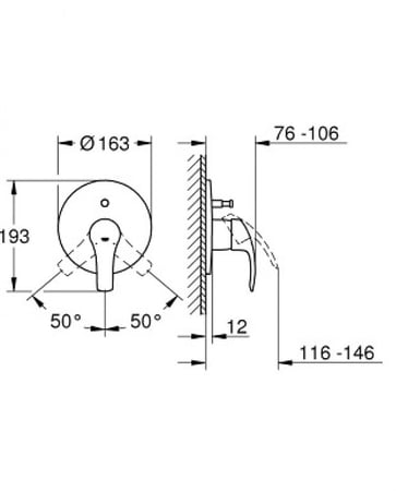 ابعاد محول خلاط دفن جروهي خطين