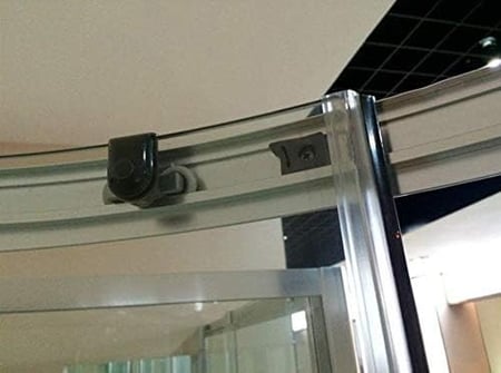 كابينة شاور جاهزة زاوية دائري