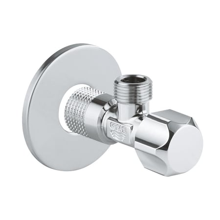 محبس زاوية 12 كروم مفبض برم جروهي  GROHE