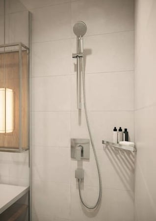 وجه خلاط دفن مربع خط واحد فيرنيس هانز جروهي hansgrohe