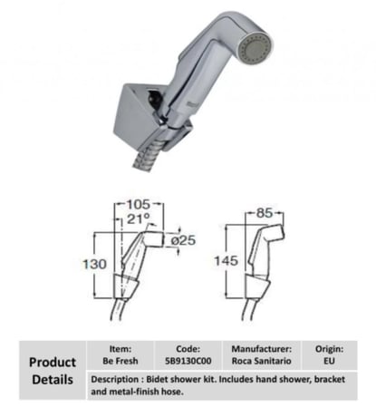 شطاف مع لي وعلاقة Be Fresh روكا / ROCA