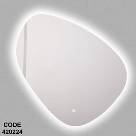 مراية بيضاوي ليد 7375 سم