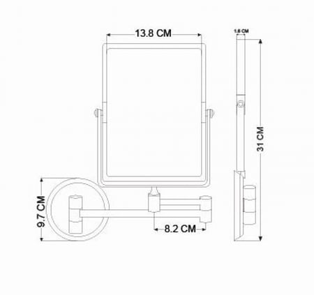 وراقة مناديل مربع ستامينا STAMINA