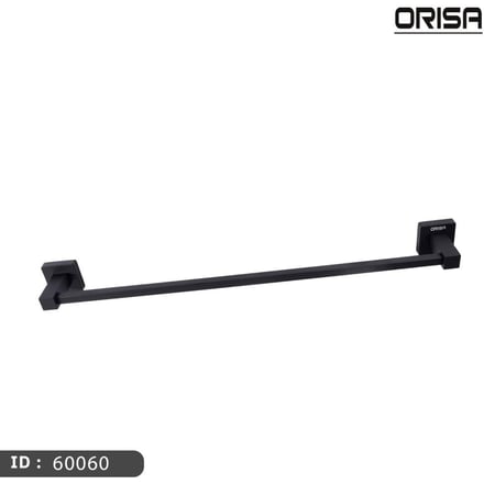 علاقة مناشف مفرد أسود Orisa