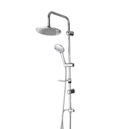 مسطرة دش 2 في 1 ايطالي كروم