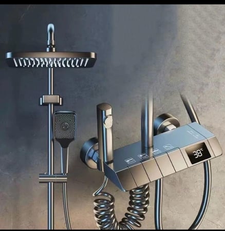 مجموعة دش سمارت 5 أزرار مع شاشة ديجيتال
