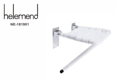 كرسي شاور معلق بمسند لكبار السن Helemend