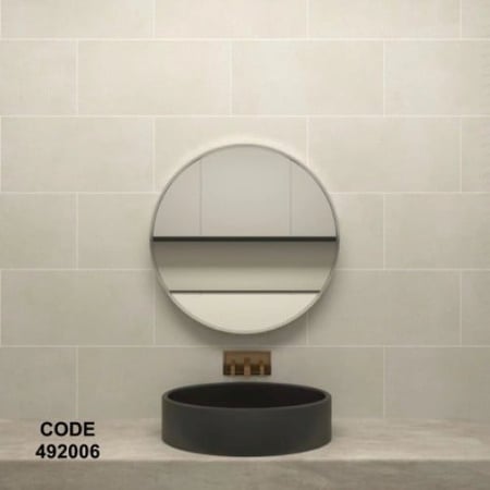 مراية مغسله دائرية عادية