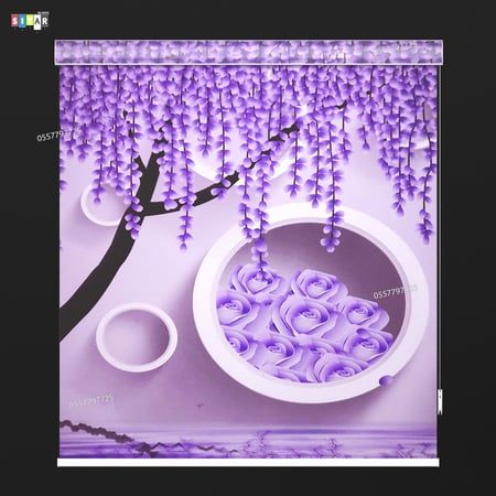 ستائر رول  صوره 3D