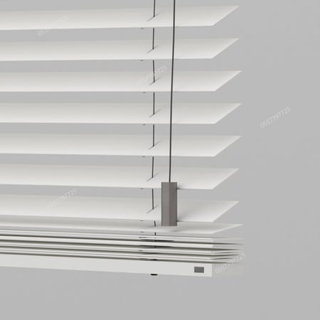 ستارة شرائح خشب صناعي كوري لامعة