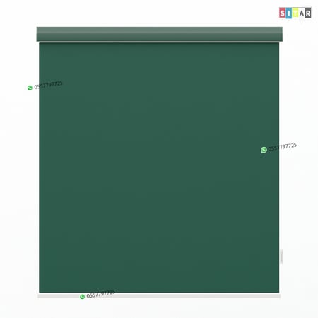 ستائر رول عازل للضواء والحرارة أخضر