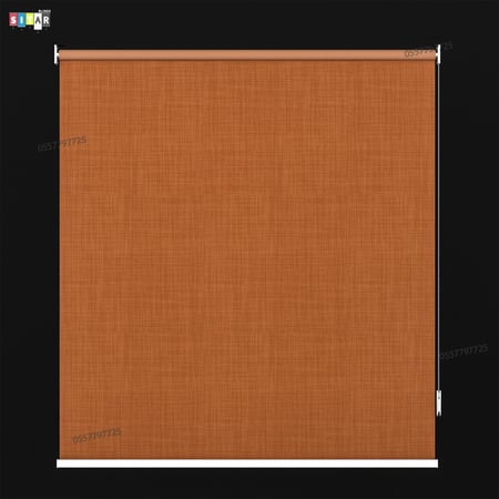 ستائر رول عازل للضواء والحرارة جاكار أورنج