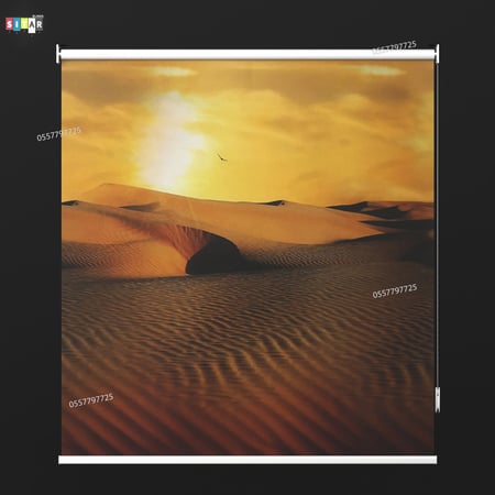 ستائر رول  صوره 3D