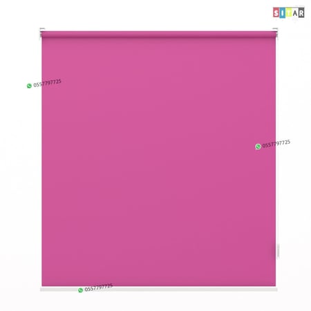 ستائر رول عازل للضواء والحرارة فوشيا