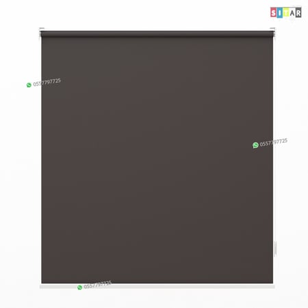ستائر رول عازل للضواء والحرارة رصاصي