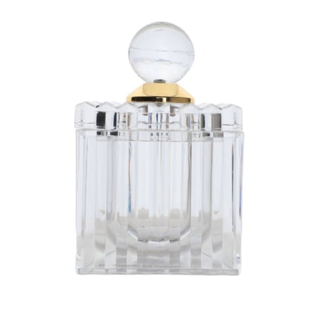 علبة عود أكريليك من سوليتير لون شفاف، حجم وسط مقاس 9 سم